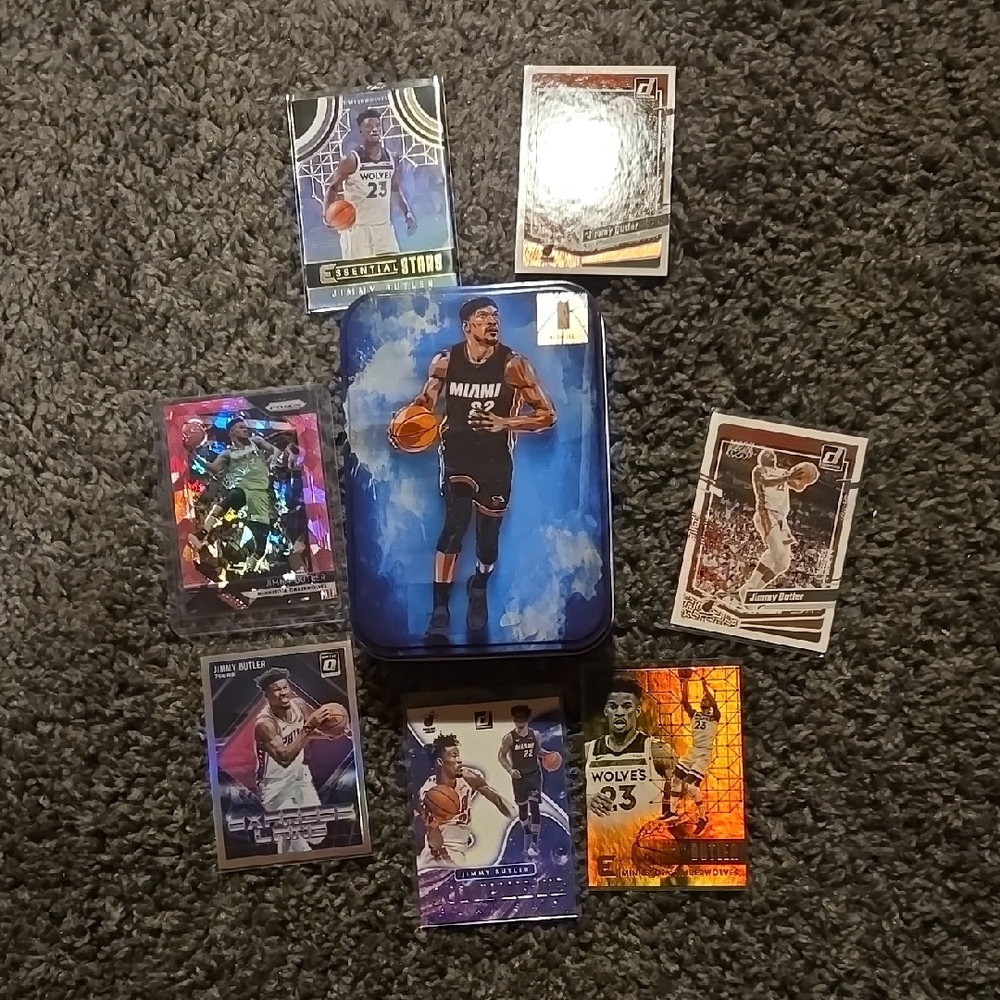 Jimmy Butler Tin And Card Set